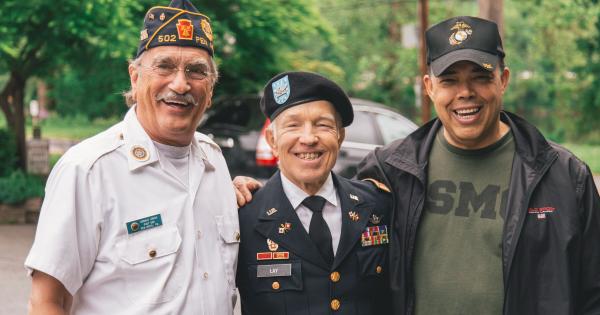 Three veterans young and old