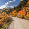 Mountain Valley in Autumn